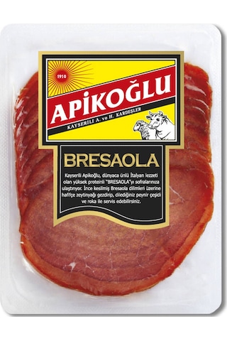 Dilimli İtalyan Lezzeti Dana Bresaola 70 Gr. Beşli Paket Toplam 350 Gr.