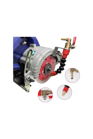 Trendooze 5m Boru Kesme Makinesi Toz Temizleme Ve Sisleme Sistemi