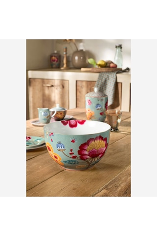 Pip Studio Mavi Porselen Servis Kasesi 23 Cm