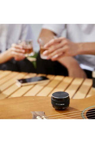 Jeemson Mini Bluetooth Hoparlör 5.0, 100'lü Hoparlör Bağlantısı, Eq Ayarları, Rgb Işık Efekti, Ip54 Su Geçirmez, Beyaz - Duramobı