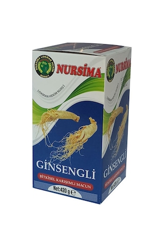 Nursima Ginsengli Bitkisel Karışım Macun 420 G