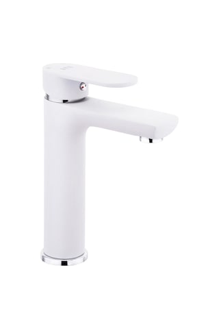 Bms Armatür Lavabo Bataryası Mat Beyaz 366B