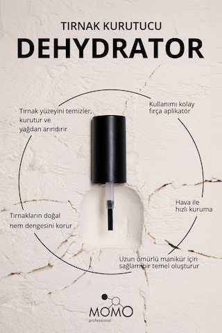 Momo Professional Dehydrator Tırnak Kurutucu 10 ML