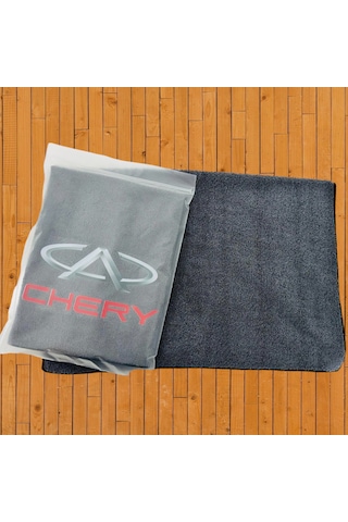 Mikrofiber Oto Kurulama Yıkama Havlusu 50x70 Cm Araba Logolu Bez7