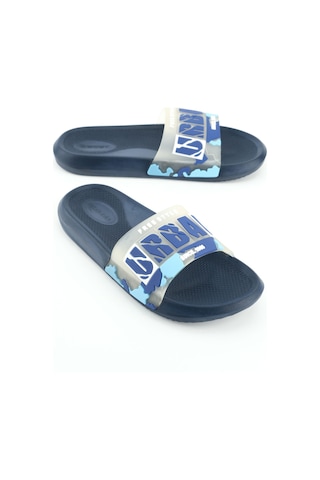 Gezer Erkek Yazlık Pu Islak Zemine Uygun Ev Banyo Bahçe Havuz Terlik Lacivert