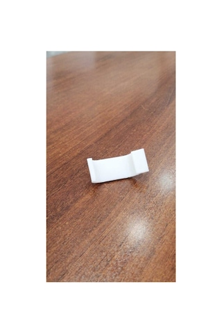 Stor Zebra Perde Pratik Kornişe Takma Aparatı 3,5 Cm 10 Adet Pratik Ayak Dar Boy Krem