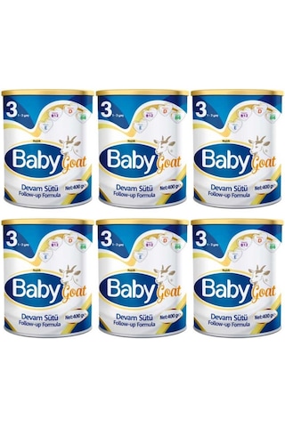 Baby Goat 3 Devam Sütü 400 G 6 Adet