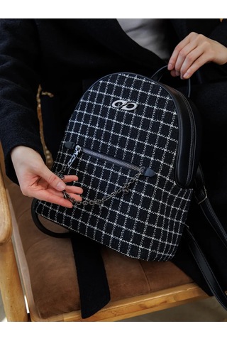 Kari Şehir A5 Deri Sırt Çantası 463477531 Siyah