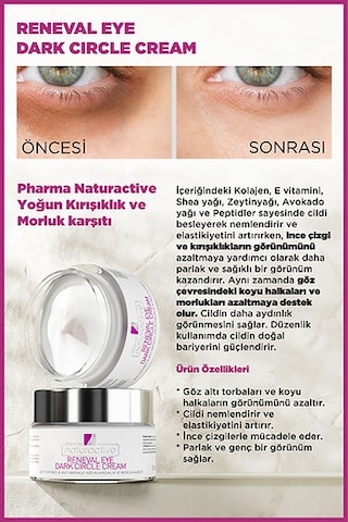 Yoğun Kırışıklık Ve Morluk Karşıtı Dark Circle Cream