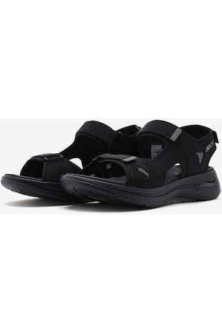 Skechers Go Walk Arch Fit Sandal-mission İi Erkek Siyah Sandalet 229064 Blk Siyah