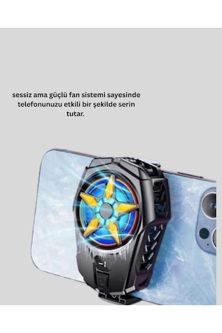 Telefon Soğutucu Yarı İletken Çipli, 65-85mm Telefonlar İçin