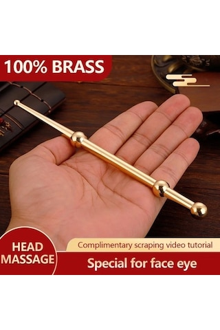 Akupunktur Noktası Masaj Aleti - Altın Ca3awh Çok Renkli