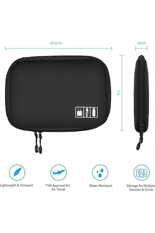 Dinosaurs Seyahat Için Evrensel Kablo Düzenleyici Çanta Ev Eşyaları Depolama Kablo Yönetimi Fare Kulaklık Usb Şarj Kablosu Tutacağı Kablo Yönetimi Altın