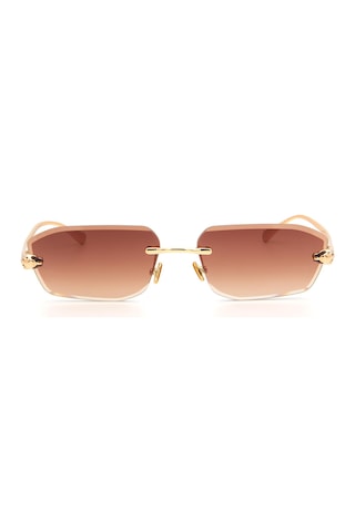 Falenti Ae2502-c2 56 Unisex Güneş Gözlüğü Kahverengi
