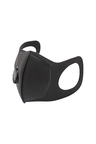 Vkemall Sponge Solunum Klapani Maskesi - Toz Piyango Kuru Havalara Koruma, Islaklastirma Ve Isinma Saglar, Siyah, Yıkama Uygun, 1 Adet