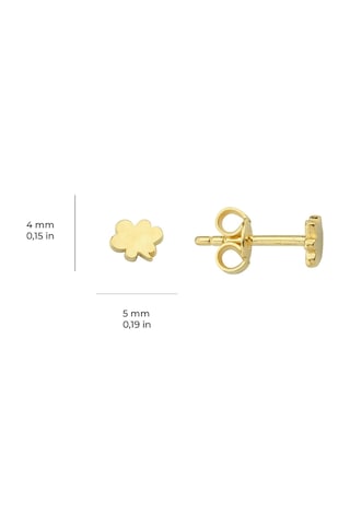 Goldkupe 14 Ayar Altın Minik Kelebek Küpe 0,56 Gr-1813