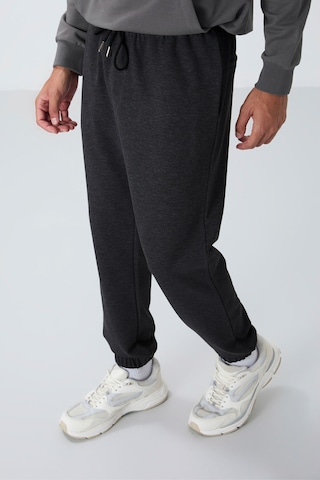 Tommy Life Antrasit Melanj Yüzeyi Dokulu Standart Fit Erkek Eşofman Alt - 82156 Antrasit - Melanj