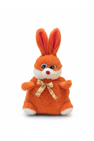 Sarı Çantalı Peluş Ayıcık 5 Renk Varyantlı Turuncu