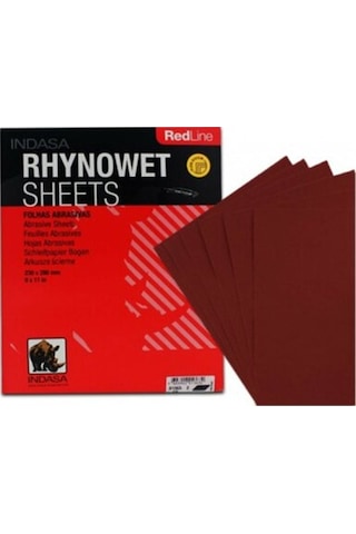 Indasa Redline Rhynowet Sulu Tabaka Zımpara 230X280Mm Indasa 800 Su Zımparası