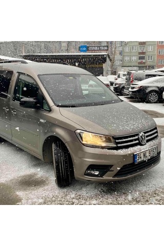 Volkswagen Caddy Mk3 Batman Yarasa Ayna Kapağı Piano Black / 2015 - 2020
