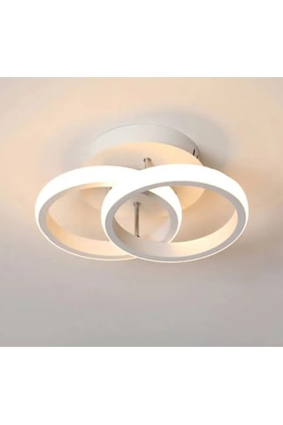 Hollyuv Model Tekli Plafonyer Beyaz Işık Ultra Power Avize,