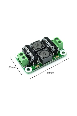 0-50V 4A DC Güç Kaynağı Filtresi Gürültü Bastırıcı Azaltıcı Filtr