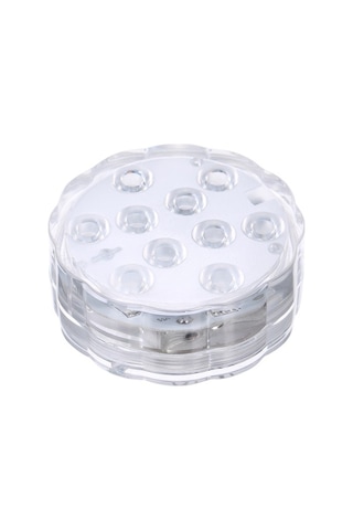 Trendooze Ve Uzaktan Suya Sualtı Su Rgbw Renk Pil Modu, Led'li Kumandalı Işığı, Ir Ip68 İle Havuz Geçirmez Değildir Dayanıklı, Dahil Çalışır. Aydınlatma Adet Aaa 4 3 16 10 Bb