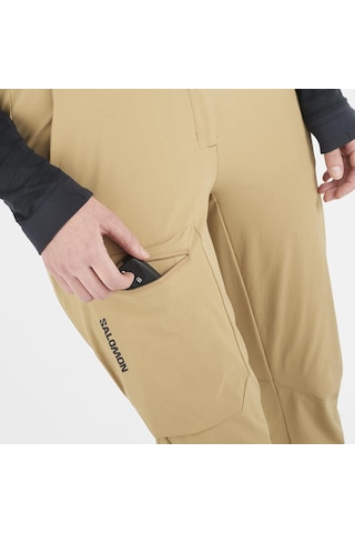 Salomon Wayfarer Tapered Pant W Camel Camel