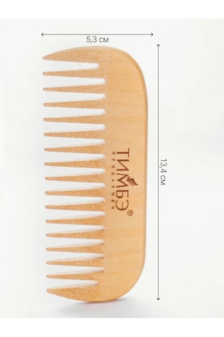 Timbe Prodaksen Ahşap Saç Tarağı 378458284