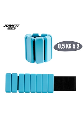 Joinfit El Ve Ayak İçin Bilek Ağırlığı 0,5 Kg 2 Adet Mavi