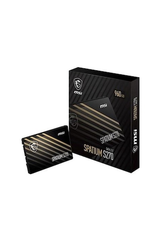 Msı 960gb Spatıum S270 500-450mb/s Ssd Sata-3 Disk