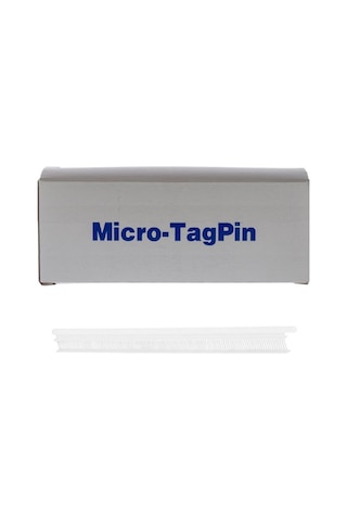 Micro-Tagpin Etiket Tabancası 4.4 MM Micro Fine Kılçık Beyaz 10.000 Adet
