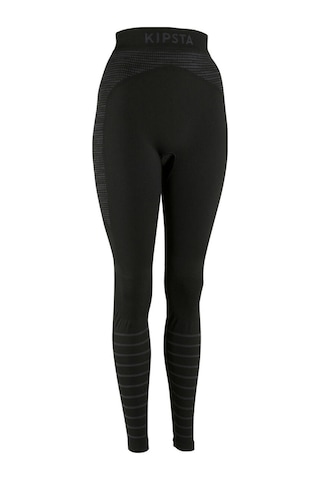 Decathlon Kipsta Futbol Tayt İçlik - Siyah - Yetişkin - Keepdry 500 Siyah/karbon Gri