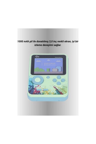Tv Bağlantılı 500 Oyunlu Mini Gameboy Konsol Diğer