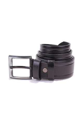 Dagoster 4.5 CM Hakiki Deri Erkek Kemer Siyah DMK26-462DG Siyah