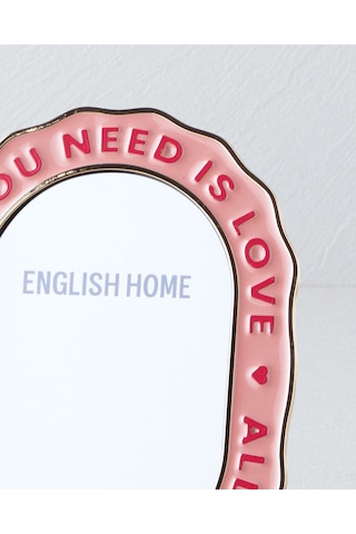 English Home Gina Çerçeve 10x10 Cm Pembe