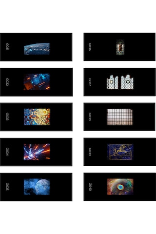 Yaozixa Godox Ak-s04 10'lu Flaş Projektör Slaytları, Ak-r21 İle Uyumlu