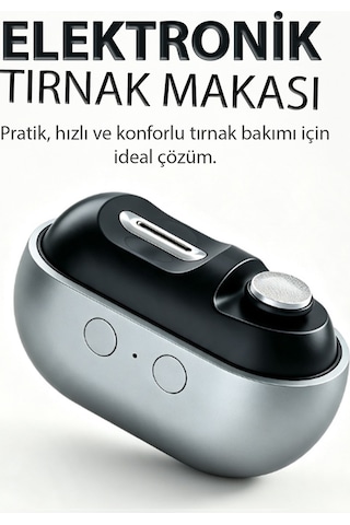 Elektrikli Tırnak Makası Pratik M7 Otomatik Tırnak Kesme Ve Törpüleme Cihazı Tkndy-bsva4969