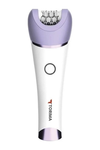 Torima Tep-02 Beyaz 6 Başlıklı Yüz+koltuk Altı+bikini Bölgesi+bacak Islak Ve Kuru Kablosuz Epilatör