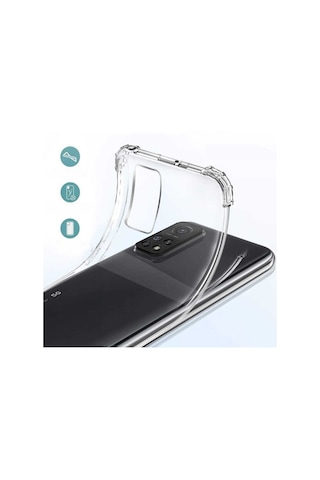 Xiaomi Mi 10T 5G Kilif Seffaf Nitro Anti Shock Kapak 391695910