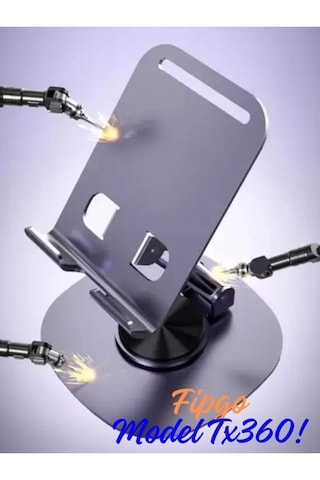 Model Tx360 Masa Üstü Tablet Ve Telefon Tutucu Stand 360 Derece Döndürülebilir