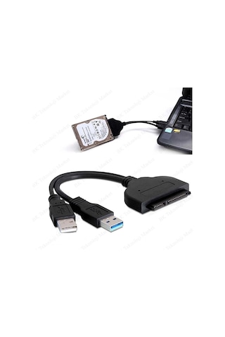 Usb 3.0 To 2.5 Inç Sata Hdd Ssd Çevirici Veri Kurtarma Kablosu