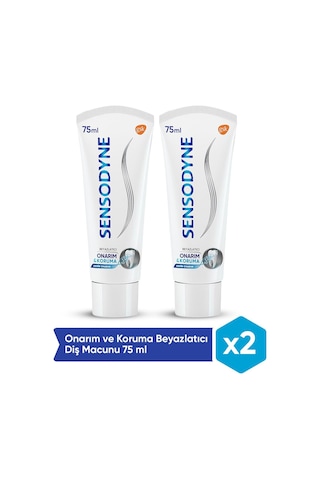 Sensodyne Onarım ve Koruma Beyazlatıcı Diş Macunu 2 x 75 ML
