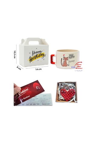 Doğum Günü Tasarımlı Hediye Kutuları, Hediye Setleri, Hediye Kutusu D Serisi 50 Model