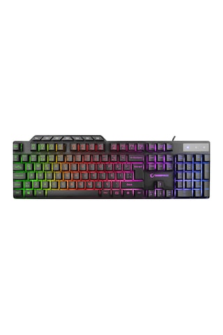 Rampage KM-9858 Jazzy RGB Backlight Makro Tuşlu Oyuncu Klavye + Mouse Set