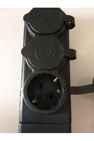 220 Kauçuk 3 Lü Grup Priz Kablosuz