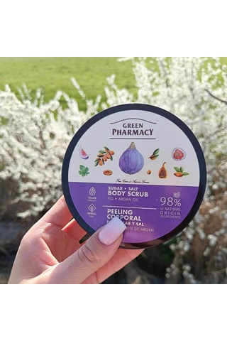 Bitkisel Vegan Rahatlatıcı Vicut Peelingi İncir Argan Yag 200 Ml