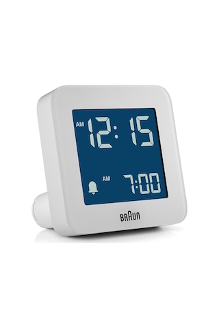 Braun Bc09w Beyaz Dijital Alarmlı Masa Saati Brn.bc09w