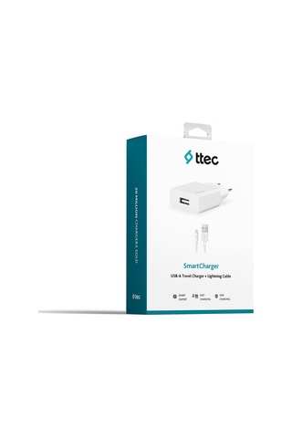 Ttec Smartcharger 2.1A Seyahat Şarj Aleti + Lightning Kablo (540546871)