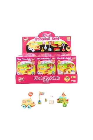 Lego Okul Otobüsü Seti 16 Parça - Urt-10-3597